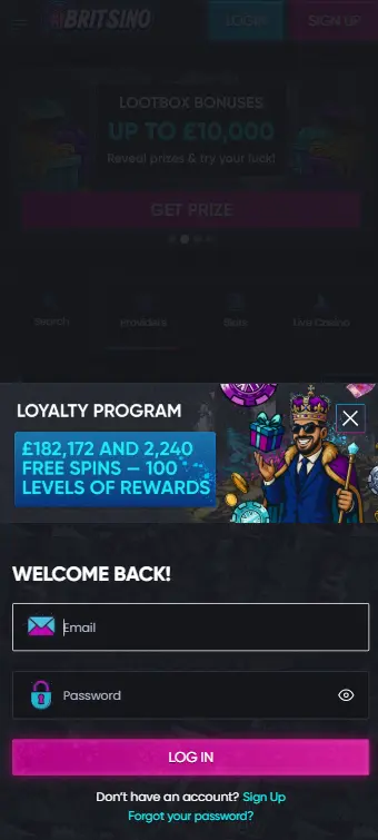 Mobile Sign-In