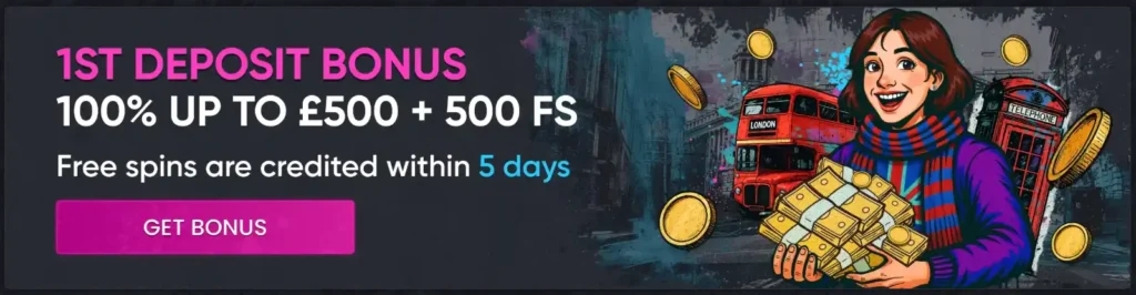 1st Deposit Bonus